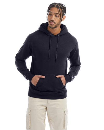 Champion EcoSmart Hooded Sweatshirt S700 | Navy - Front
