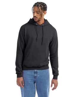Champion EcoSmart Hooded Sweatshirt S700 | Charcoal Heather - Front