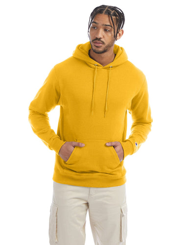 Champion EcoSmart Hooded Sweatshirt S700 | Gold - Front
