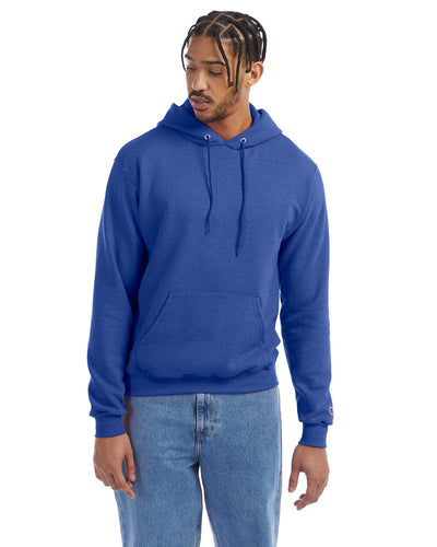 Champion EcoSmart Hooded Sweatshirt S700 | Royal Blue Hthr - Front