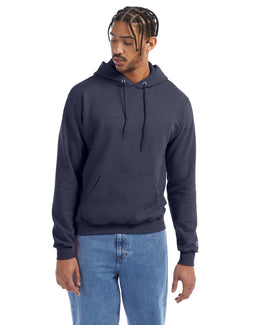 Champion EcoSmart Hooded Sweatshirt S700 | Navy Heather - Front