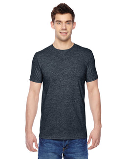 Fruit of the Loom 100% Sofspun Cotton T-Shirt SF45R | Heather Black - Front