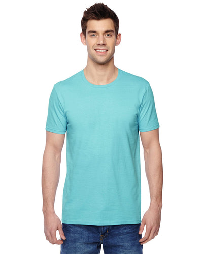 Fruit of the Loom 100% Sofspun Cotton T-Shirt SF45R | Scuba Blue - Front
