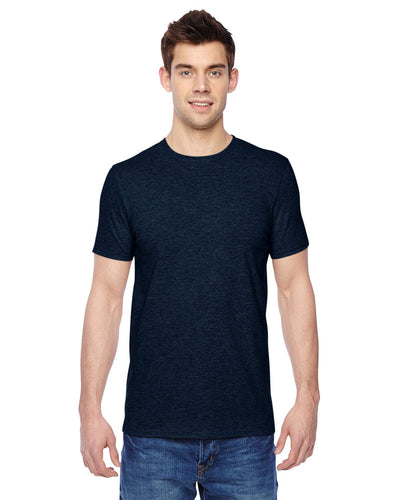 Fruit of the Loom 100% Sofspun Cotton T-Shirt SF45R | Indigo Heather - Front