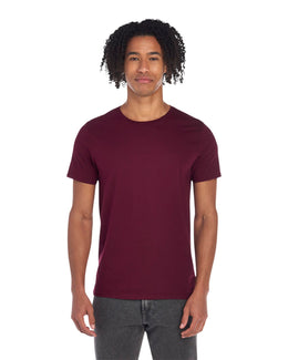 Fruit of the Loom 100% Sofspun Cotton T-Shirt SF45R | Maroon - Front