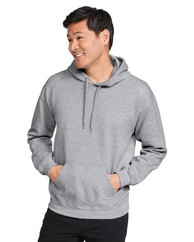 Gildan Softstyle Fleece Pullover Hooded Sweatshirt SF500 | Rs Sport Grey - Front