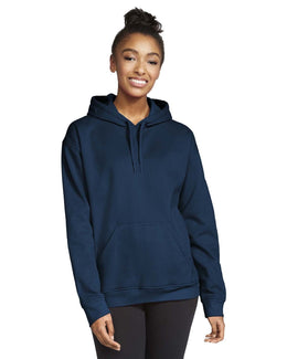 Gildan Softstyle Fleece Pullover Hooded Sweatshirt SF500 | Navy - Front