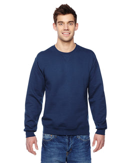 Fruit of the Loom Sofspun Crewneck Sweatshirt SF72R | J Navy - Front