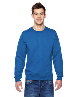 Fruit of the Loom Sofspun Crewneck Sweatshirt SF72R | Royal - Front