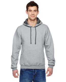 Fruit of the Loom Sofspun Hooded Sweatshirt SF76R | Athletic Heather - Front
