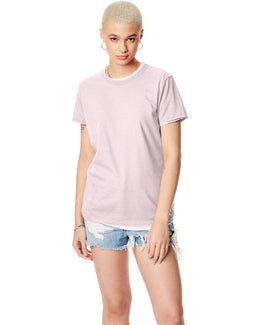 Hanes Ladies Classic Fit Tee SL04 | Pale Pink - Front
