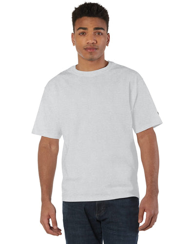 Champion Heritage Jersey Heavyweight T-Shirt T2102 | Silver Gray - Front