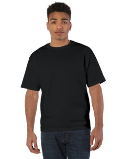 Champion Heritage Jersey Heavyweight T-Shirt T2102 | Black - Front