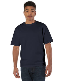 Champion Heritage Jersey Heavyweight T-Shirt T2102 | Navy - Front