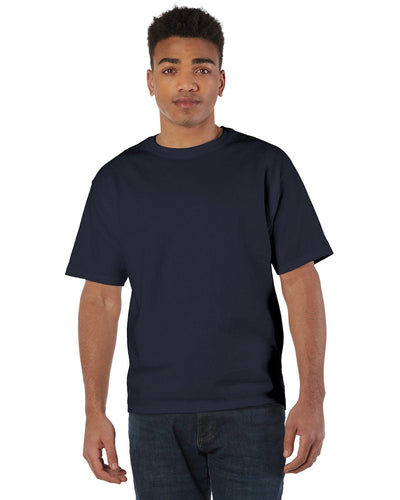 Champion Heritage Jersey Heavyweight T-Shirt T2102 | Navy - Front