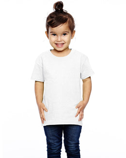 Fruit of the Loom Toddler 100% Heavy Cotton T-Shirt T3930 | White - Front