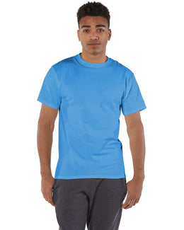 Champion Cotton T-Shirt T525C | Light Blue - Front