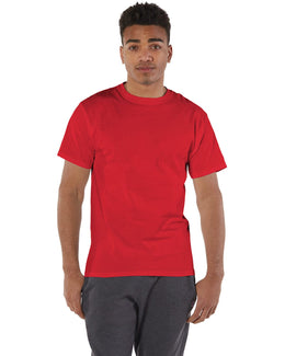 Champion Cotton T-Shirt T525C | Red - Front