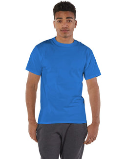 Champion Cotton T-Shirt T525C | Royal Blue - Front