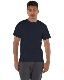 Champion Cotton T-Shirt T525C | Navy - Front