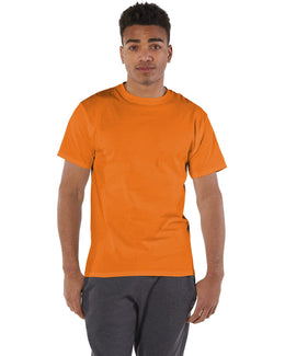Champion Cotton T-Shirt T525C | Orange - Front