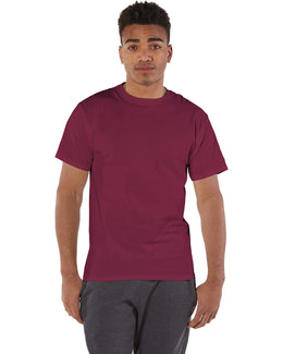 Champion Cotton T-Shirt T525C | Cardinal - Front