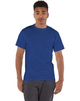 Champion Cotton T-Shirt T525C | Athletic Royal - Front