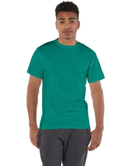 Champion Cotton T-Shirt T525C | Emerald Green - Front