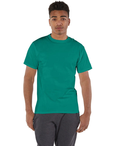 Champion Cotton T-Shirt T525C | Emerald Green - Front