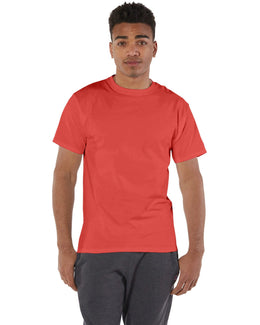 Champion Cotton T-Shirt T525C | Red River Clay - Front