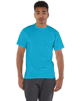 Champion Cotton T-Shirt T525C | Tempo Teal - Front