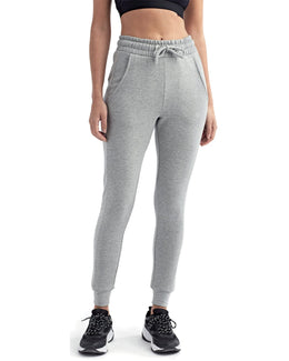 TriDri Ladie's Fitted Maria Jogger TD055 | Heather Grey - Front