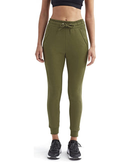 TriDri Ladie's Fitted Maria Jogger TD055 | Olive - Front