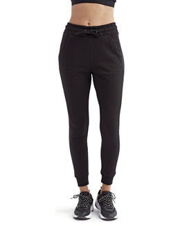 TriDri Ladie's Fitted Maria Jogger TD055 | Black - Front
