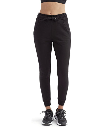 TriDri Ladie's Fitted Maria Jogger TD055 | Black - Front