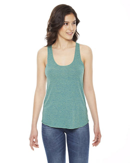 American Apparel Ladies Triblend Racerback Tank TR308W | Tri Lemon - Front