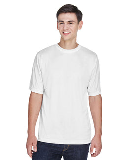 Team 365 Mens Zone Performance T-Shirt TT11 | White - Front