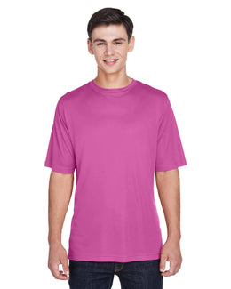 Team 365 Mens Zone Performance T-Shirt TT11 | Sp Charity Pink - Front