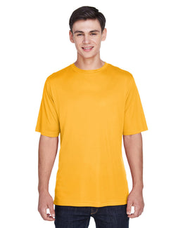Team 365 Mens Zone Performance T-Shirt TT11 | Sp Athletic Gold - Front
