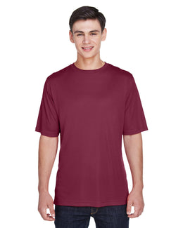 Team 365 Mens Zone Performance T-Shirt TT11 | Sport Maroon - Front
