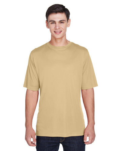 Team 365 Mens Zone Performance T-Shirt TT11 | Sport Vegas Gold - Front