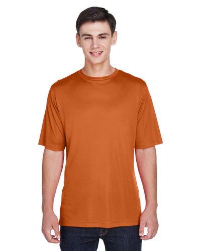 Team 365 Mens Zone Performance T-Shirt TT11 | Sprt Brnt Orange - Front