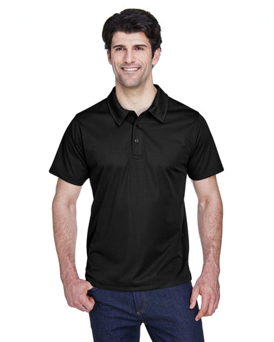 Team 365 Mens Command Snag Protection Polo TT21 | Black - Front