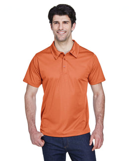 Team 365 Mens Command Snag Protection Polo TT21 | Sprt Burnt Ornge - Front