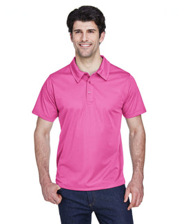 Team 365 Mens Command Snag Protection Polo TT21 | Sprt Chrity Pink - Front