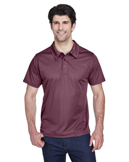 Team 365 Mens Command Snag Protection Polo TT21 | Sprt Dark Maroon - Front
