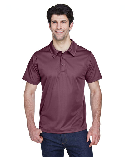 Team 365 Mens Command Snag Protection Polo TT21 | Sprt Dark Maroon - Front