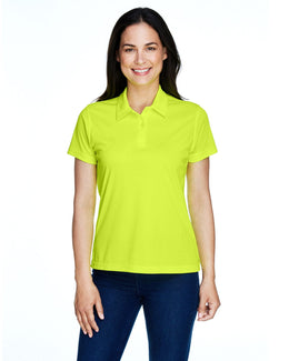 Team 365 Ladies Command Snag Protection Polo TT21W | Safety Yellow - Front