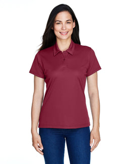 Team 365 Ladies Command Snag Protection Polo TT21W | Sport Maroon - Front