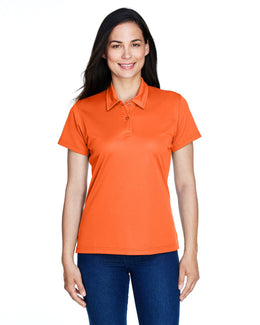 Team 365 Ladies Command Snag Protection Polo TT21W | Sport Orange - Front